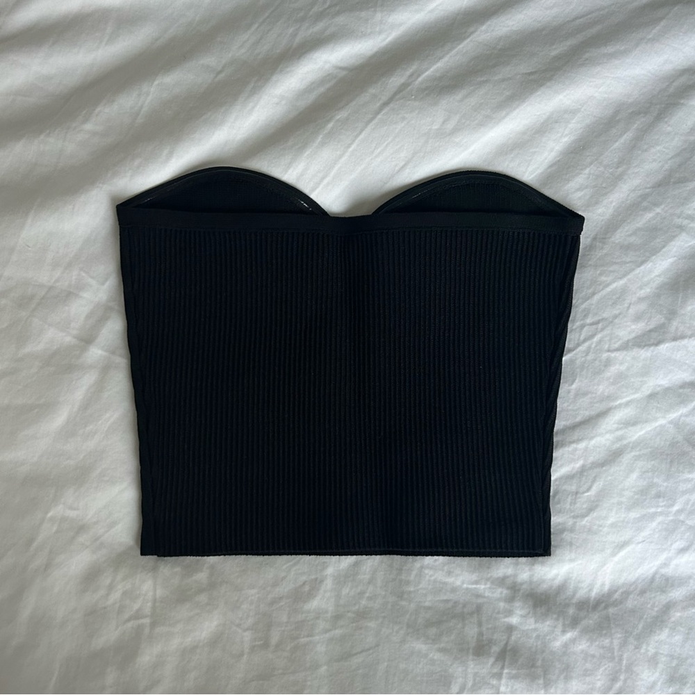 Babaton Sculpt Knit Sweetheart Tube Top - Picture 3 of 3